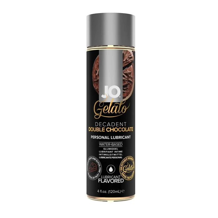 System JO Gelato Decadent Double Chocolate Flavored Lubricant - 4 oz