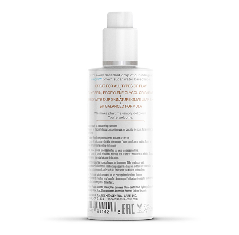 Wicked Simply Lube Brown Sugar 2.3 oz