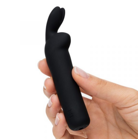 Happy Rabbit Rechargeable Bullet with Flexible Bunny Ears for Clitoral Stimulation