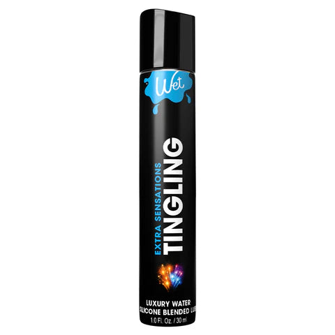 Wet Extra Sensations Tingling Lubricant - 8 oz