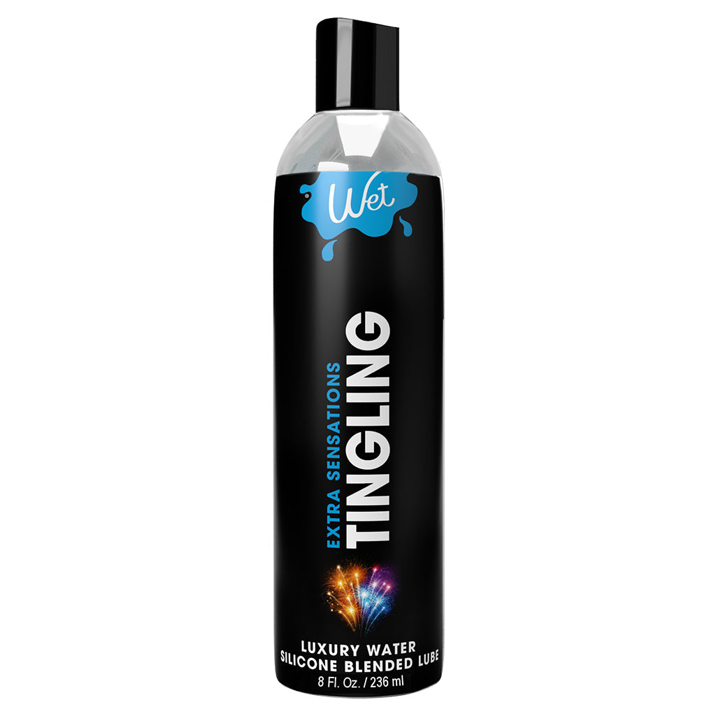 Wet Extra Sensations Tingling Lubricant - 8 oz