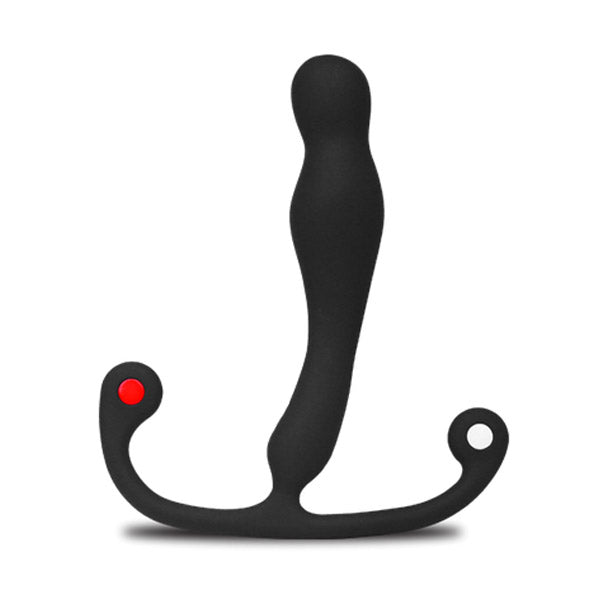 Aneros Eupho Syn Trident displayed with velvet-silicone texture