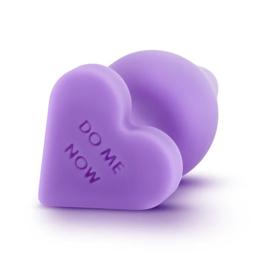 Play w Me Naughty Candy Heart Butt Plug