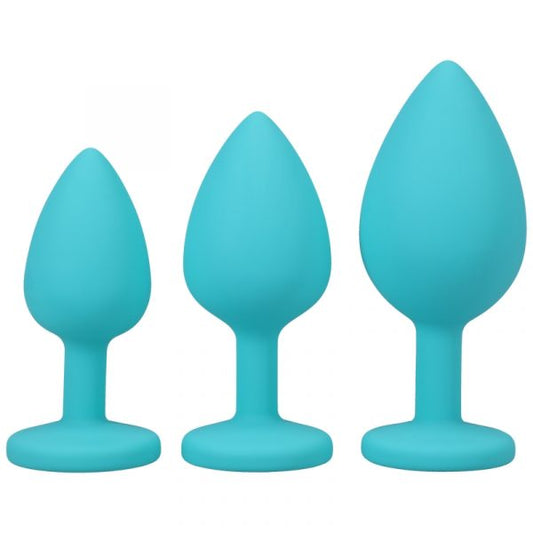 Doc Johnson A-Play Trainer Set – 3-piece silicone butt plug ki