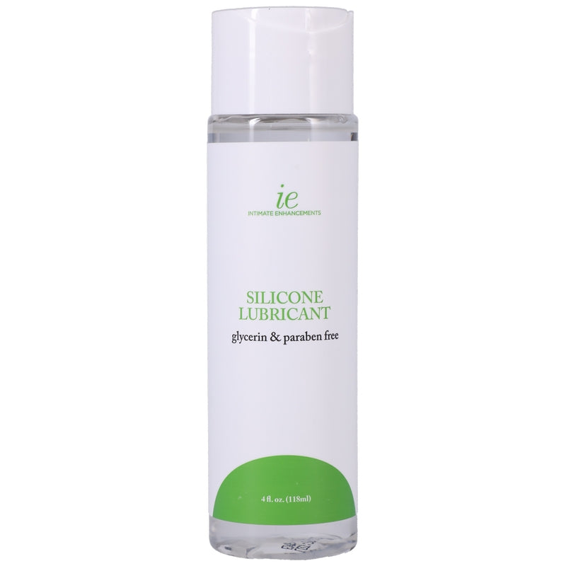 Bottle of Doc Johnson Intimate Enhancements Silicone Lubricant, 4 oz size.