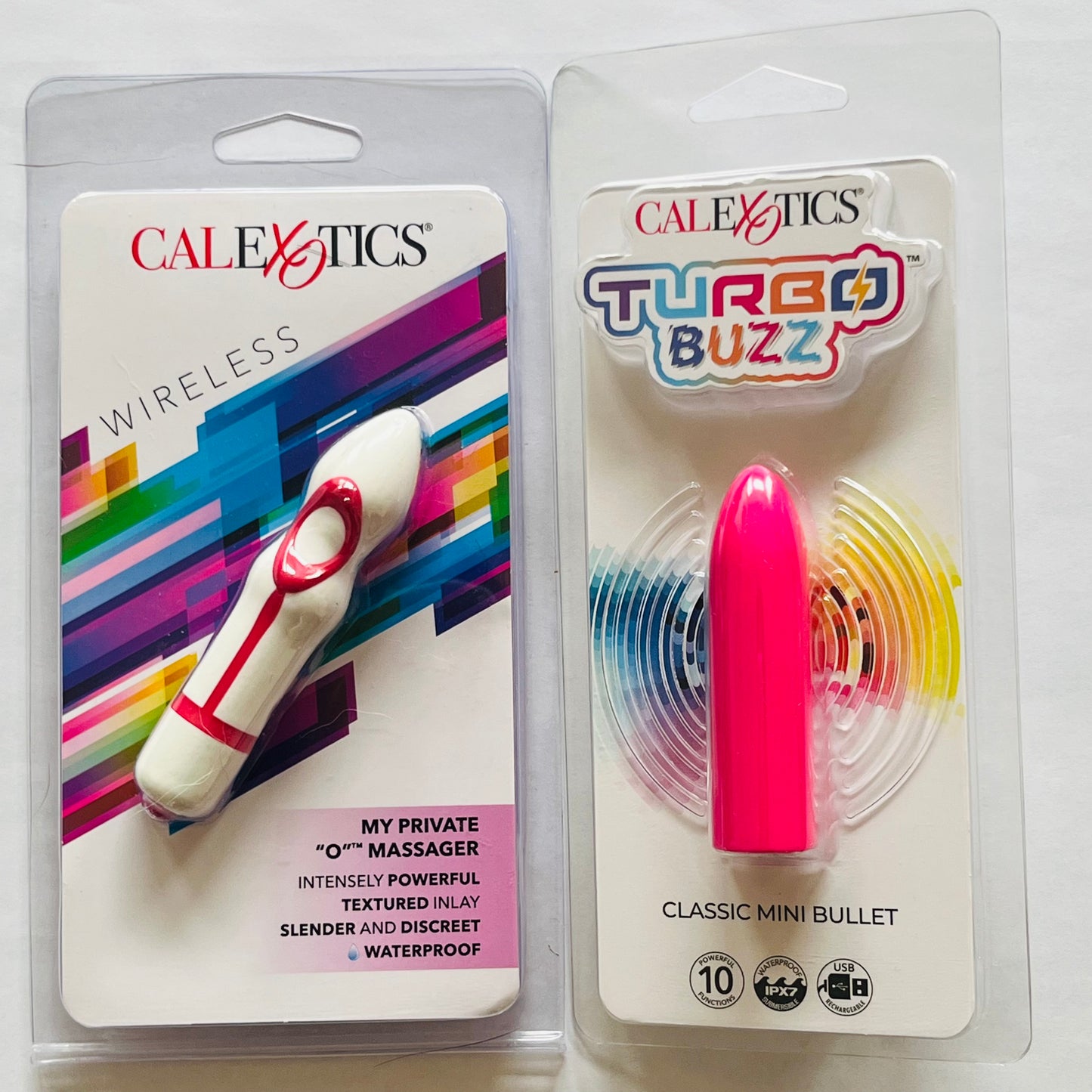 Bundle:CalExotics My Private O & Turbo Buzz Classic Mini Bullet Pink