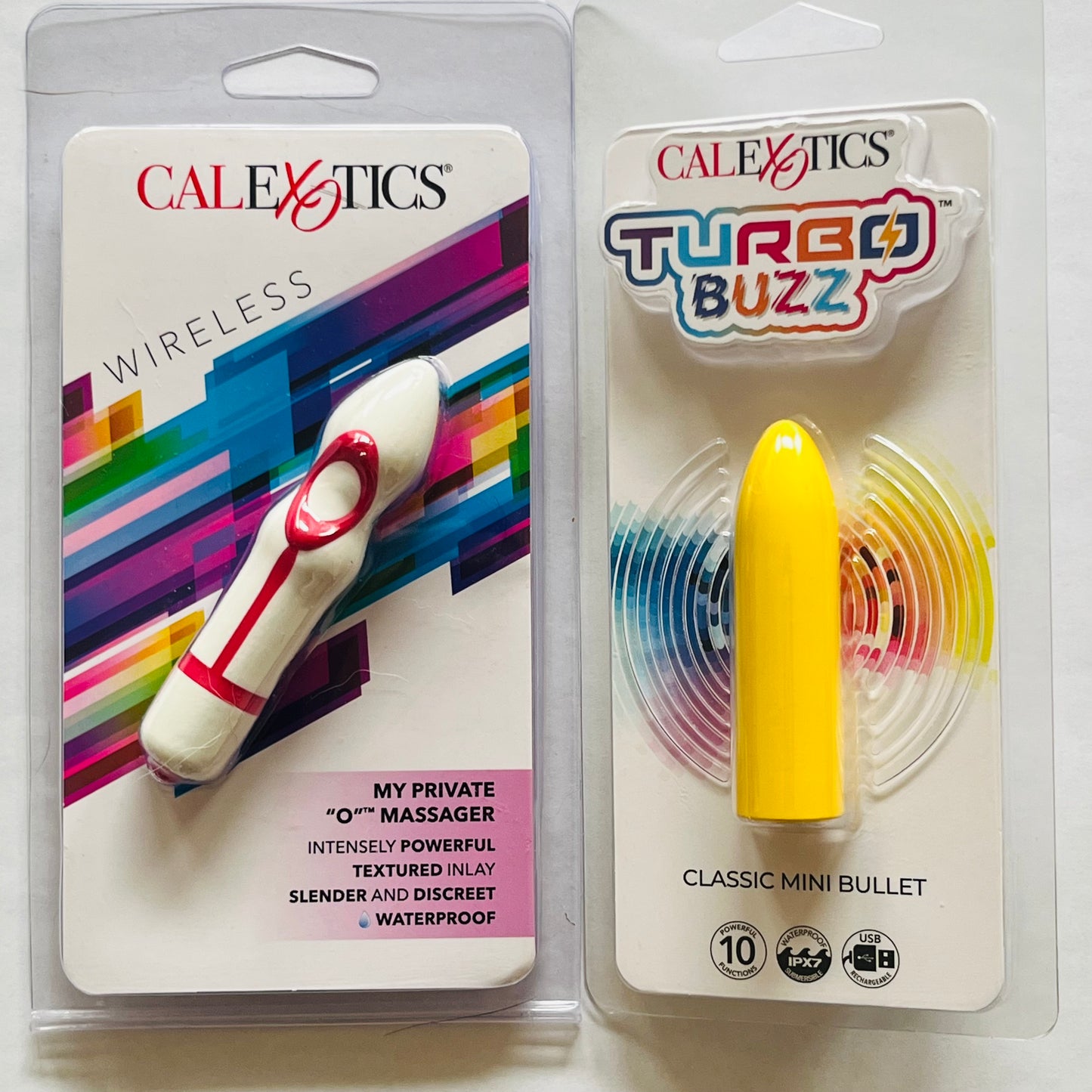 Bundle:CalExotics My Private O & Turbo Buzz Classic Mini Bullet Yellow