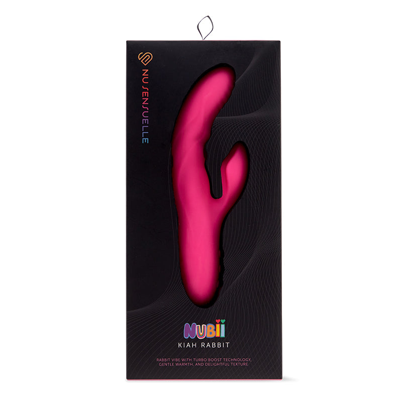 nü Sensuelle Nubii Kiah – Dual-Motor Rabbit Vibrator with Turbo Boost and Warming Function