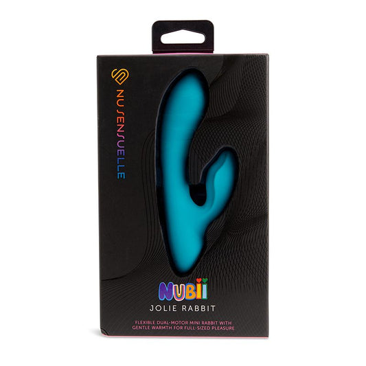 nü Sensuelle Nubii Jolie – Mini Rabbit Vibrator - Pink / Blue