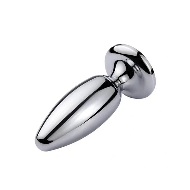 Extreme Bullet Anal Plug w/ Onyx Jewel
