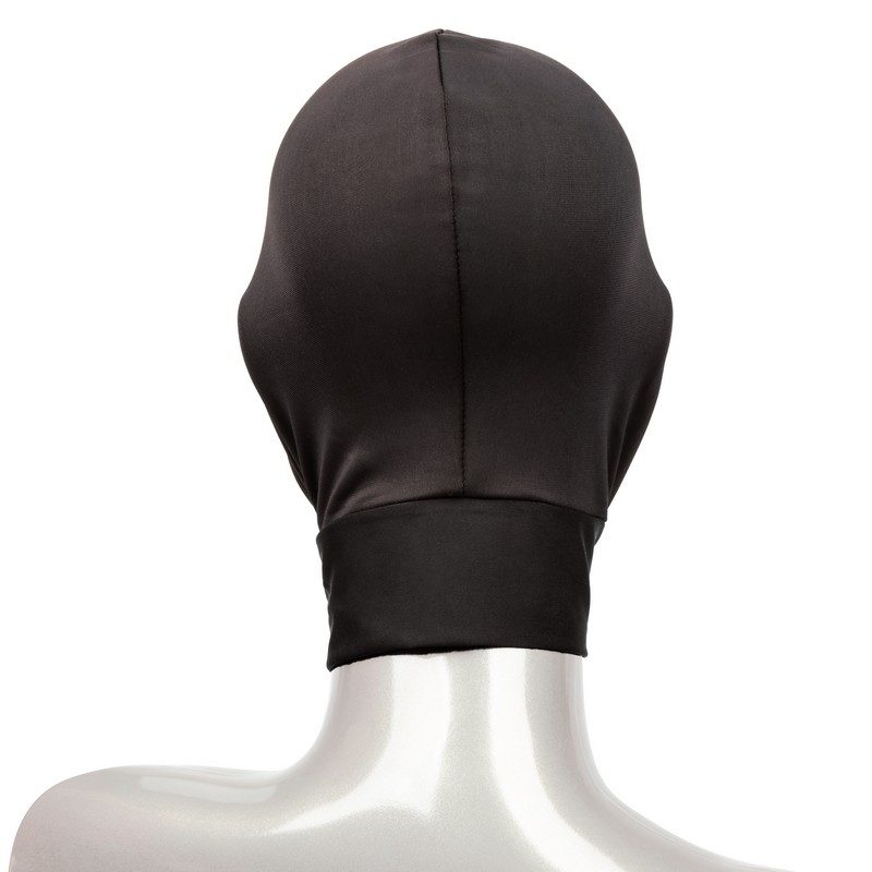 CalExotics Boundless sensory hood black fabric open mouth design power play