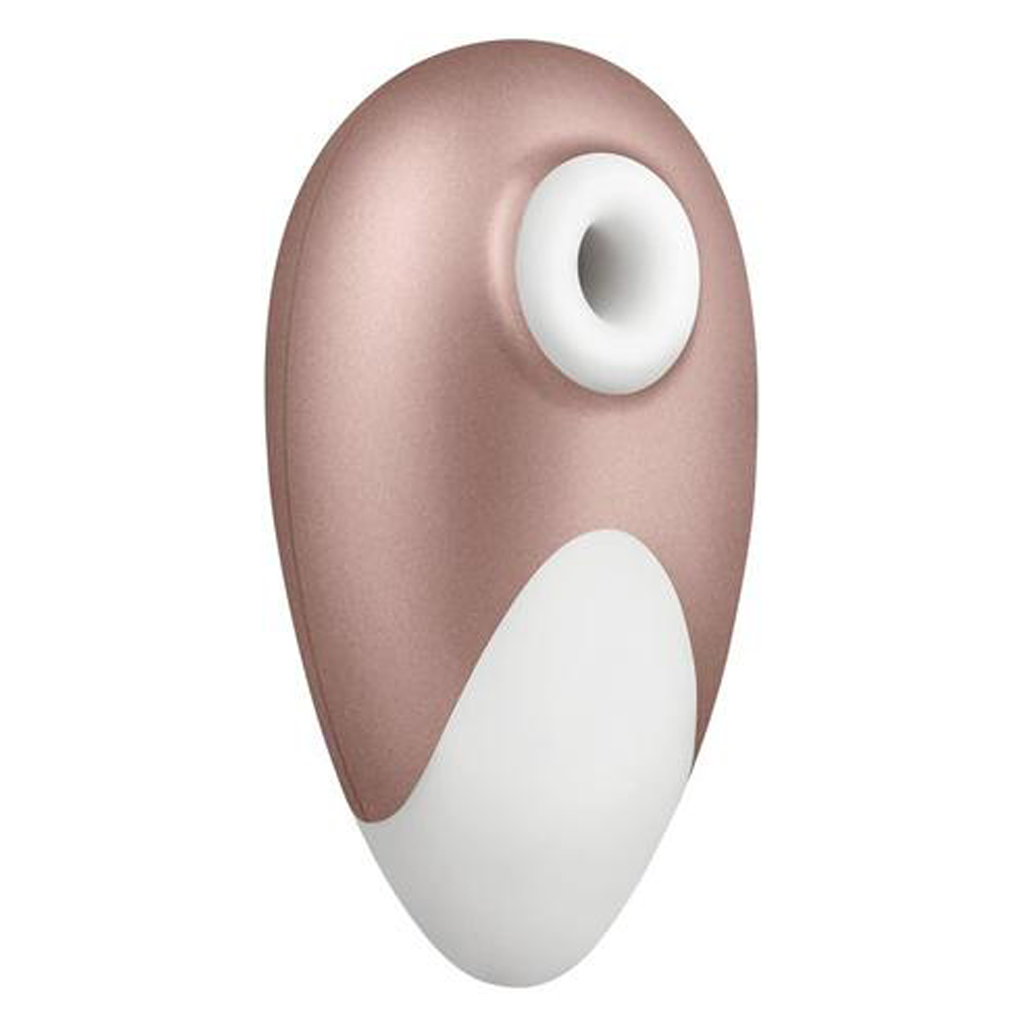 Satisfyer Deluxe Air Pulse Stimulator in rose gold