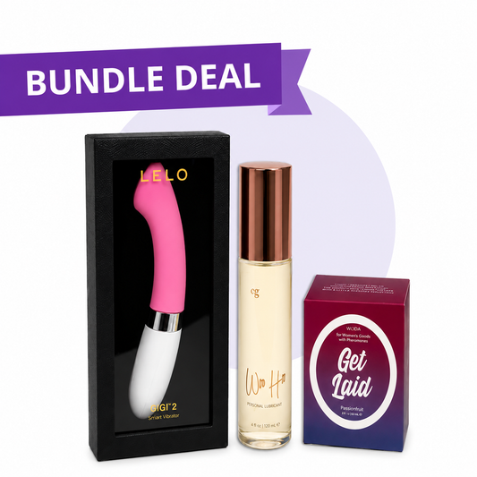 LELO GIGI 2 Pink + Intimate Essentials Value Bundle