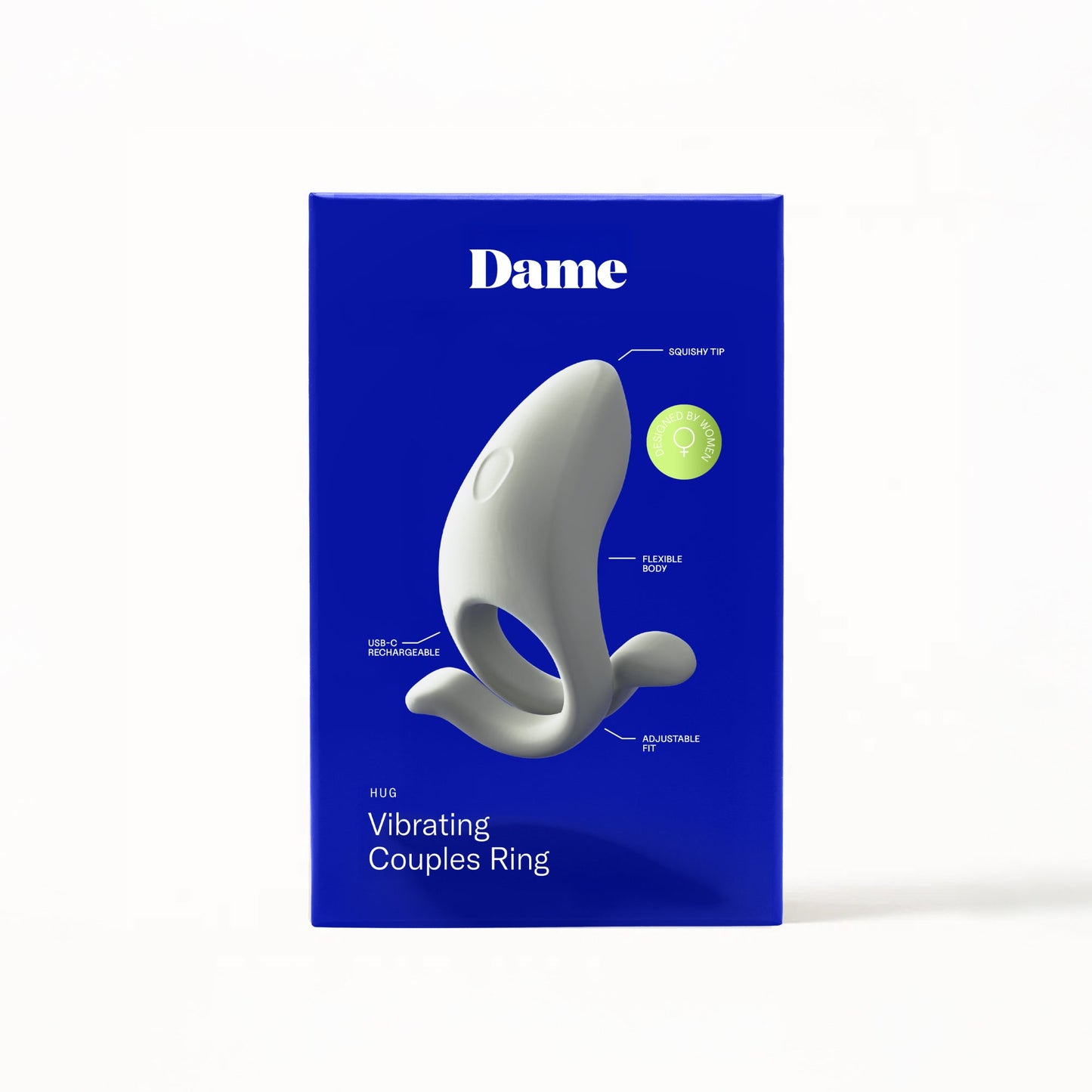 Dame Hug Adjustable Vibrating Cock Ring