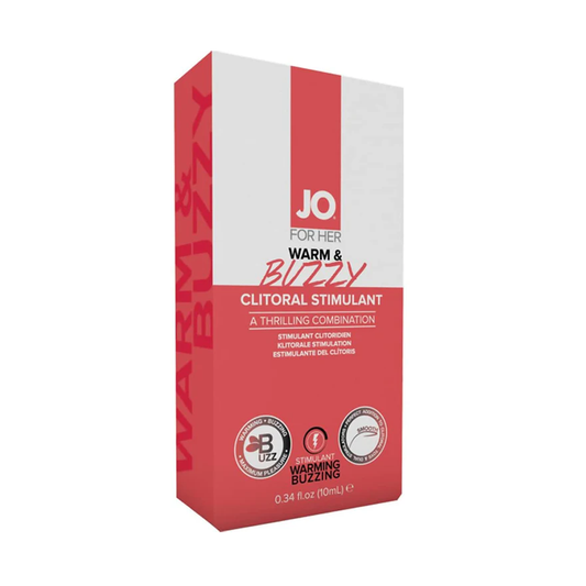 System JO Warm Buzzy Clitoral Stimulant 0.34 oz * 2 Pack