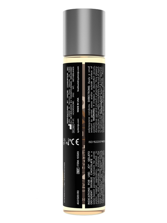 System JO Gelato Decadent Double Chocolate Flavored Lubricant 1 oz / 30 mL