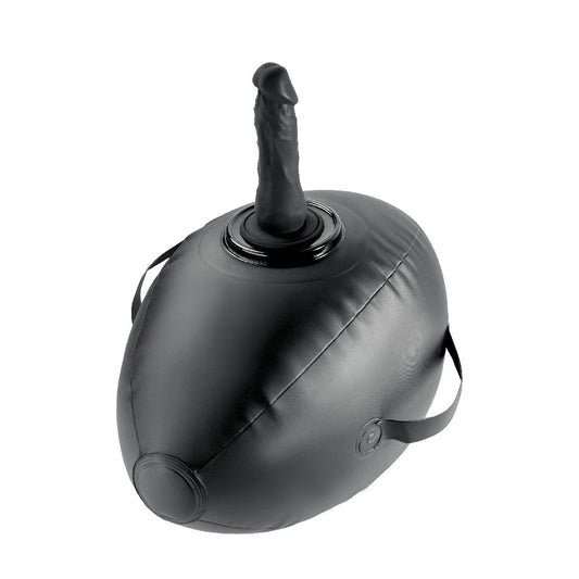 Body Dock Inflatable Love Ball with 6-Inch Silicone Dildo