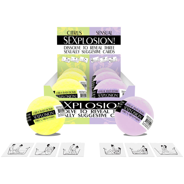Kheper Games SEXplosion! Bath Bombs - Box of 6