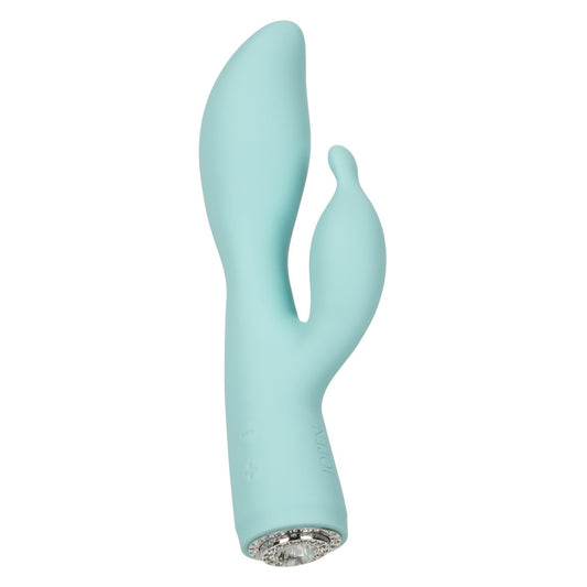 Dual Motor Rabbit Vibe with Flexible Teaser & Curved Shaft