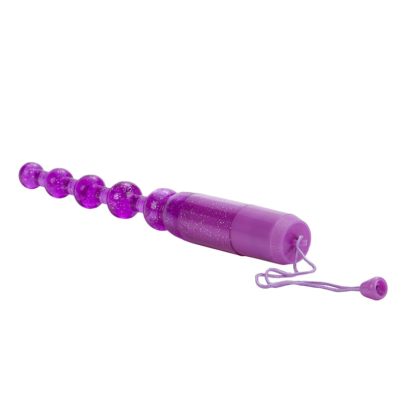 CalExotics Waterproof Vibrating Pleasure Beads Purple