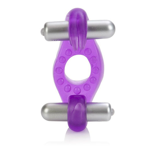 CalExotics Wireless Rockin' Rabbit – Dual Vibrating Couples Enhancer Ring with Bunny Ears