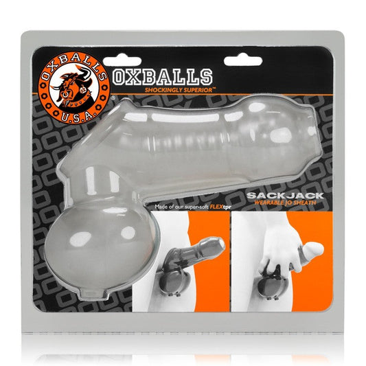 Oxballs Sack Jack Wearable Sheath -Clear Frost