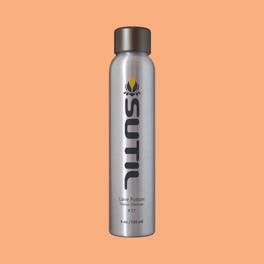 SUTIL Love Potion #17 Massage Oil – Botanical Aphrodisiac Blend – 4 oz / 120 mL