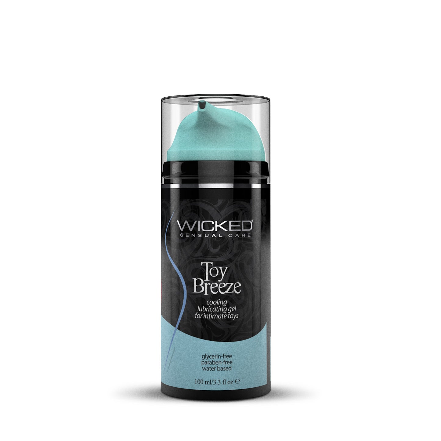 Wicked Toy Breeze – Cooling Water-Based Toy Lubricant - 3.3 oz