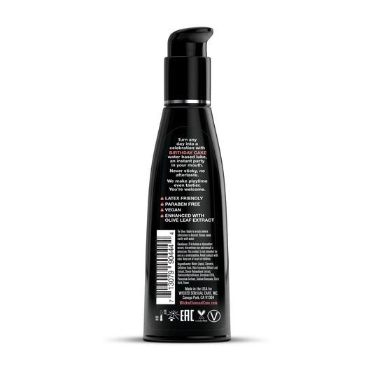Wicked Birthday Cake Flavored Lube 4oz