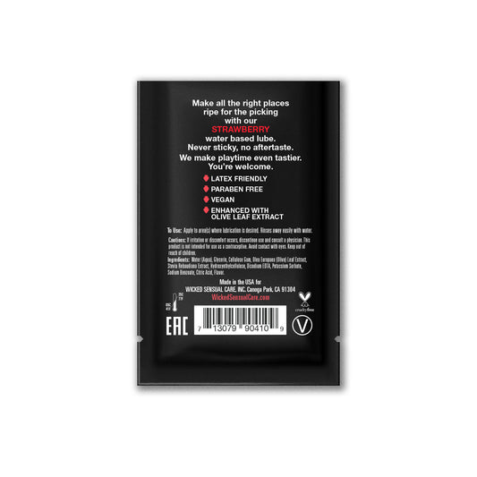 Wicked Aqua Strawberry – 3ml Sachet - 20 Packs