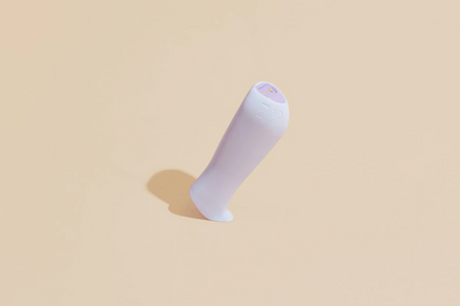 Dame Kip lavender clitoral vibrator with lipstick-inspired shape