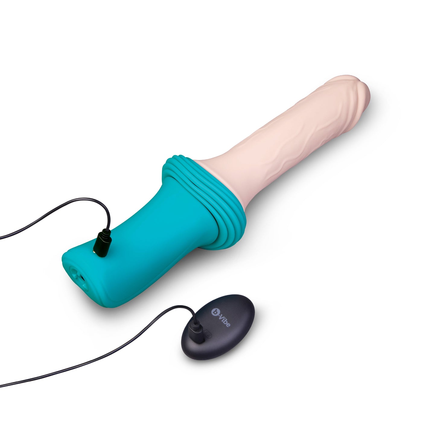 b-Vibe Realistic Thrusting Dildo Machine with Remote Control