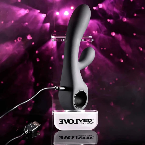 Evolved Black Magic Dual-Stimulation Vibrator