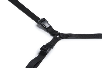 Liberator Bed Buckler Tether and Cuff Restraint - Black