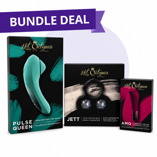 Hot Octopuss Pulse Queen + AMO + JETT Value Bundle