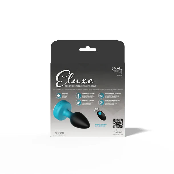 Cheeky Charms Eluxe Vibrating Plug With Remote
