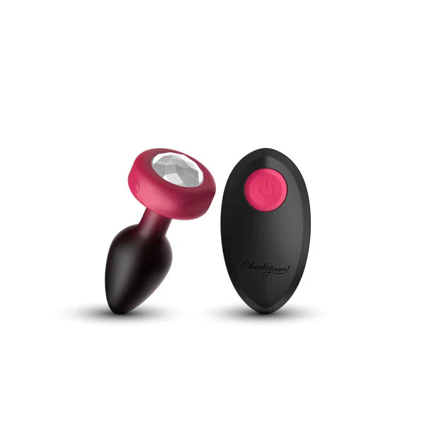 Cheeky Charms Eluxe Vibrating Plug With Remote