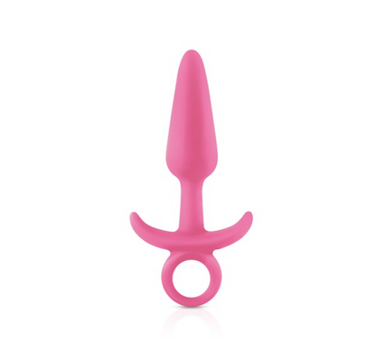 Bundle:CalExotics Booty Call Booty Starter Plug Black & NS Firefly Prince Small Plug Pink