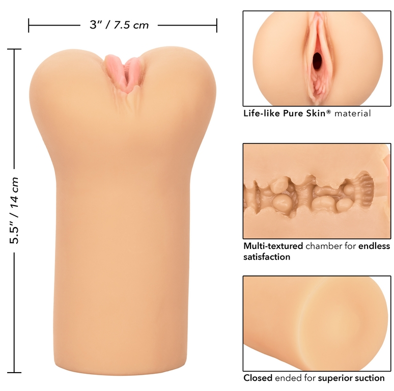 CalExotics Boundless Vulva – Beige
