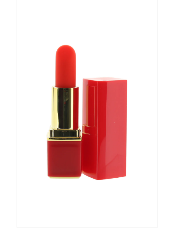 Bundle:CalExotics My Private O  & Pink Pussycat Rechargeable Lipstick Vibvator Red