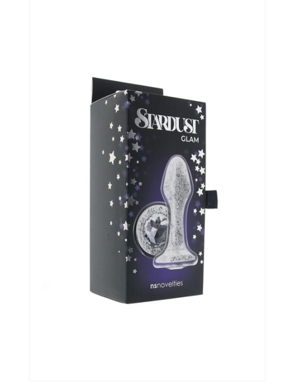 NS Stardust Glam Brilliant Crystal Plug in White