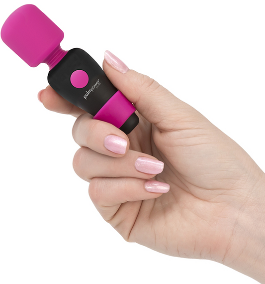BMS Palm Power Pocket Massager Pink – mini USB rechargeable wand