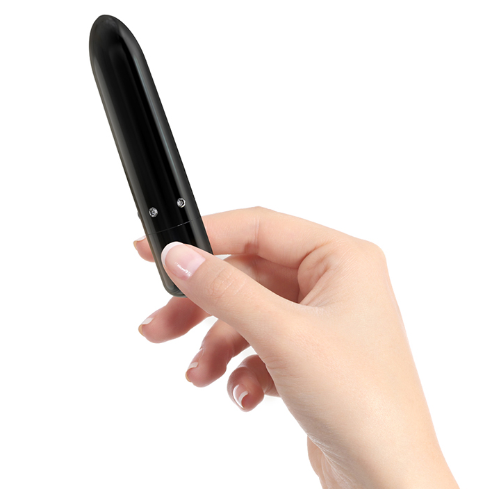 BMS Pretty Point 4” Bullet Vibrator - Black / Teal / Purple / Pink