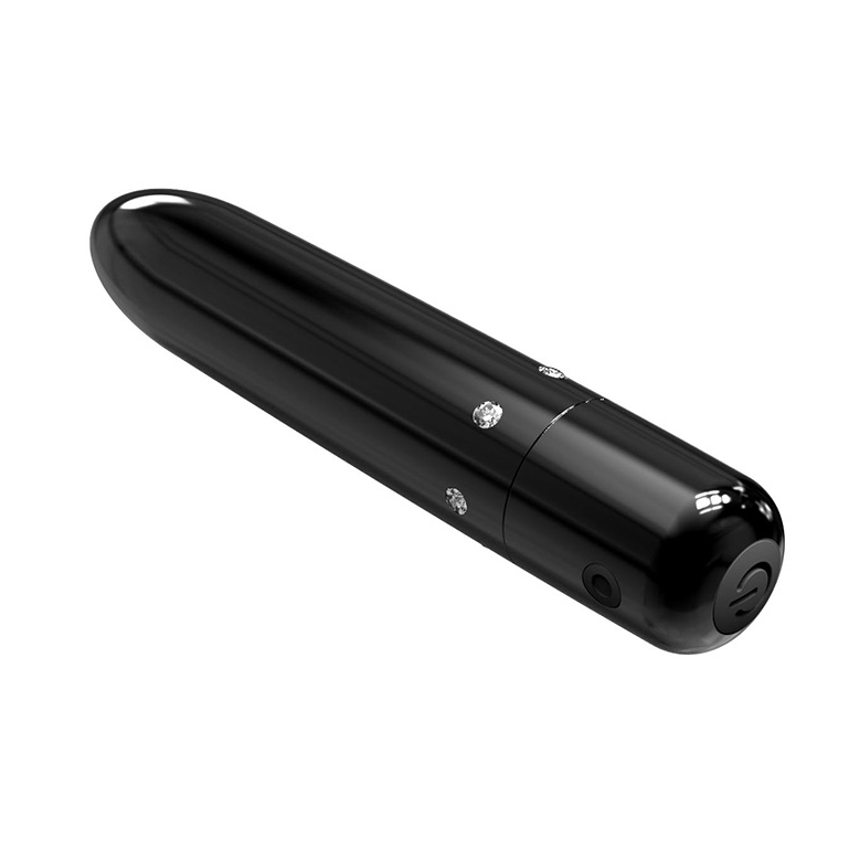BMS Pretty Point 4” Bullet Vibrator - Black / Teal / Purple / Pink