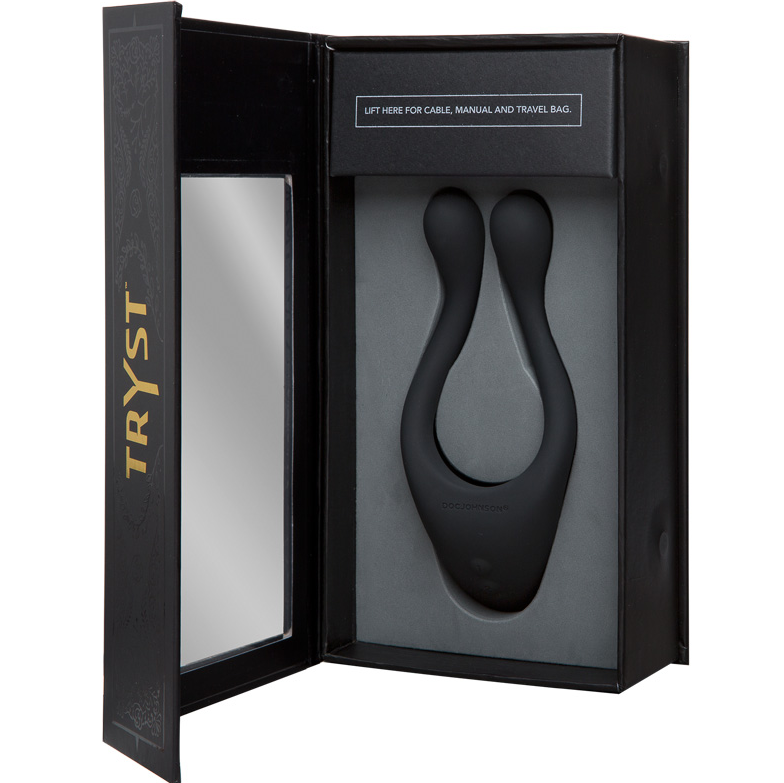 Doc Johnson TRYST Multi-Zone Vibrator with Flexible Arms
