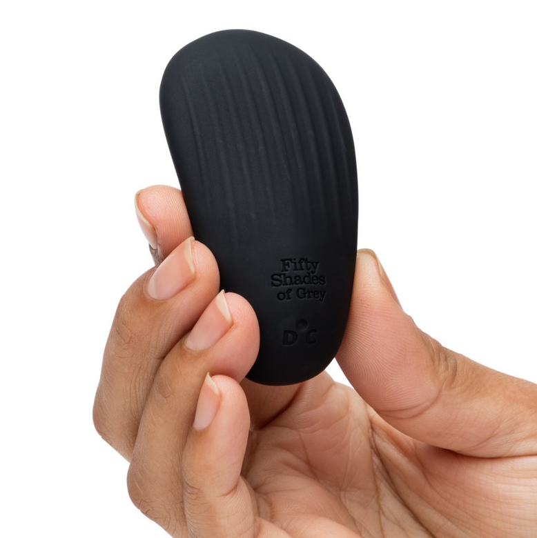 Fifty Shades Sensation Rechargeable Clitoral Vibrator – Pebble Design, 20 Modes