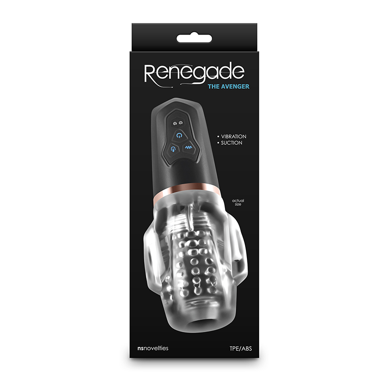 NS Novelties Renegade Avenger – Automatic Suction Masturbator