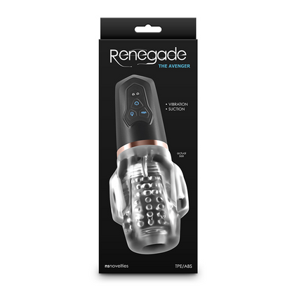 NS Novelties Renegade Avenger – Automatic Suction Masturbator