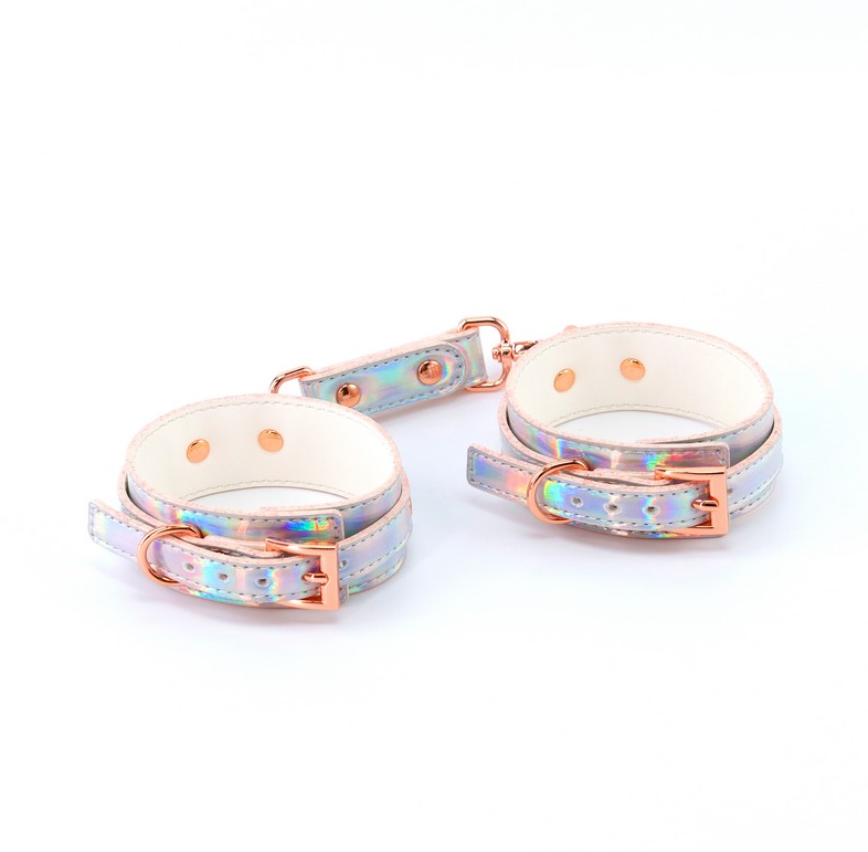 NS Cosmo Bondage Wrist Cuffs Rainbow