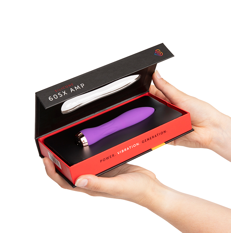 nü Sensuelle 60SX Amp Silicone Bullet Purple